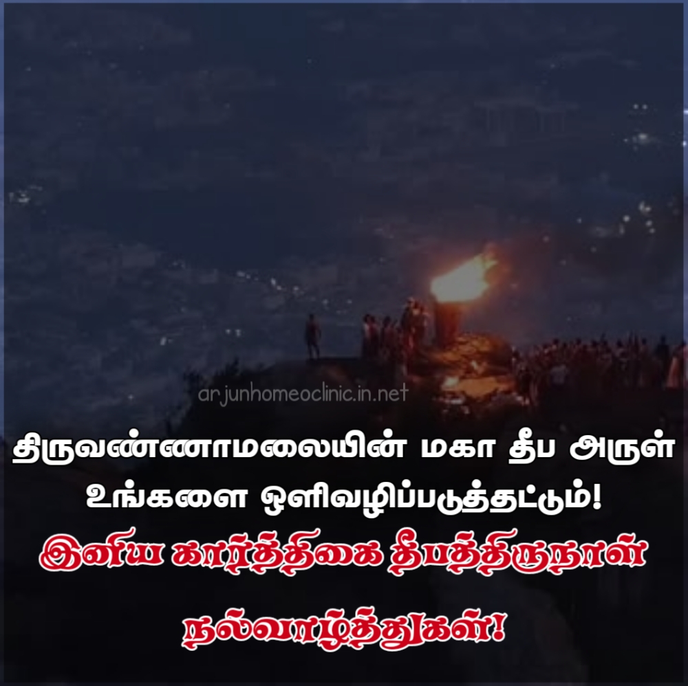 கார்த்திகை தீப திருநாள் வாழ்த்துகள்