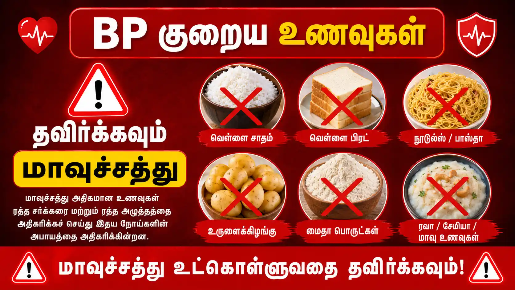 BP Foods To Avoid in tamil