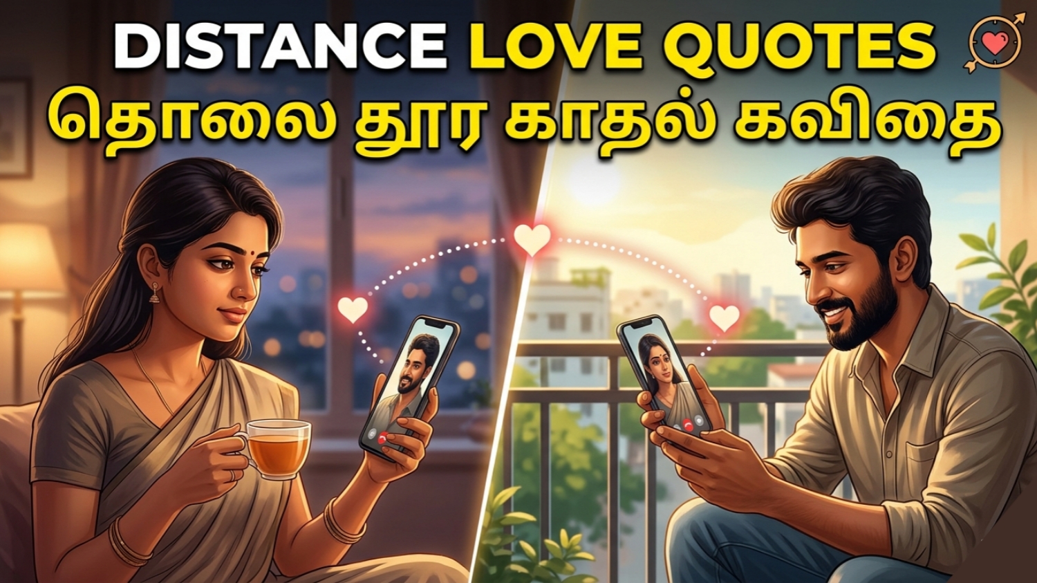 Long distance relationship quotes in Tamil