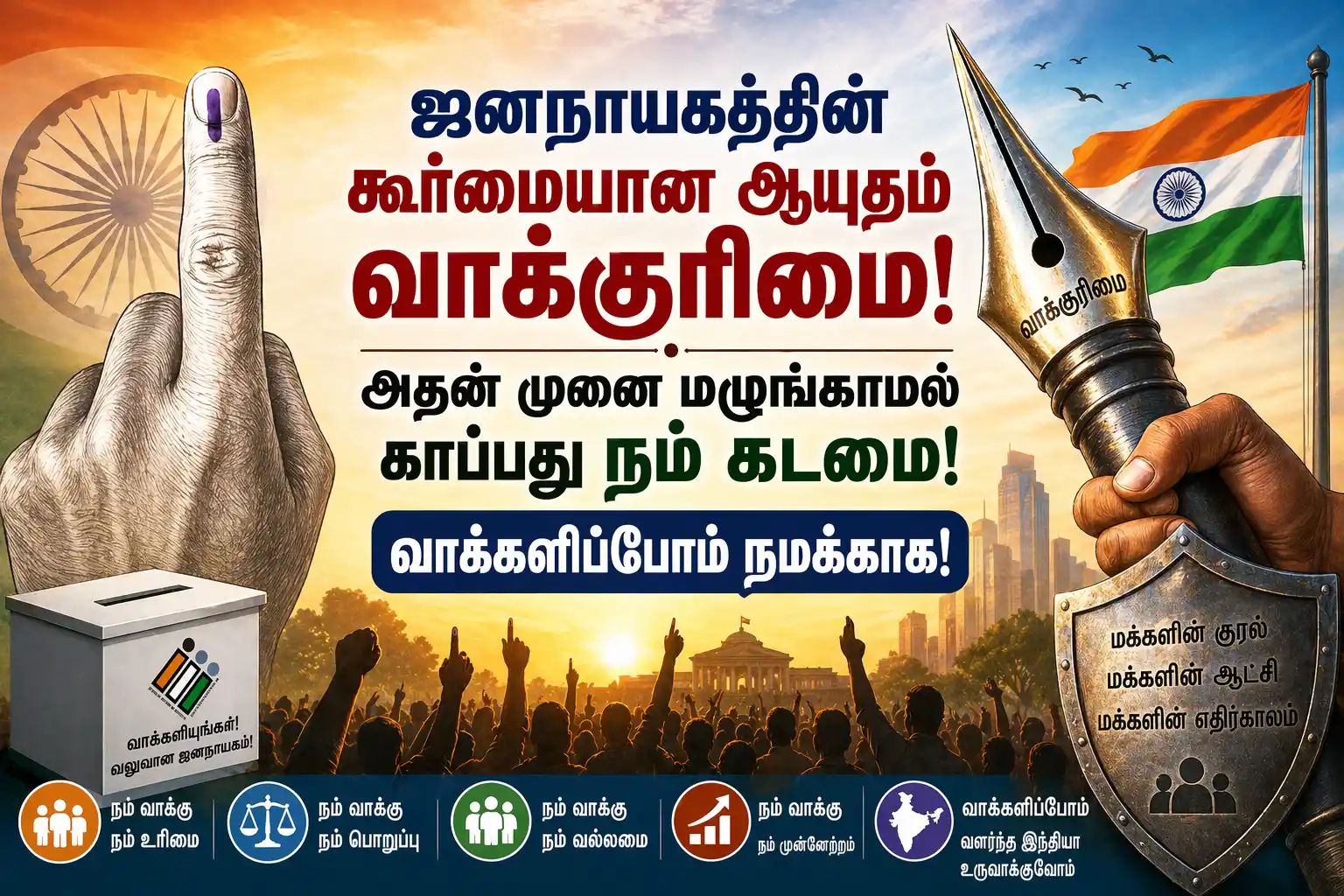 your vote your future tamil quotes