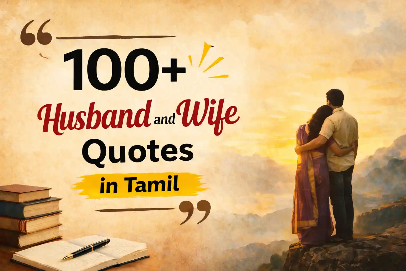 Husband wife tamil quotes